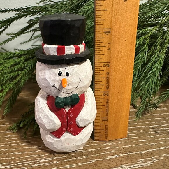 Midwest of Cannon Falls Snowman Santa Figure - Picture 3 of 9